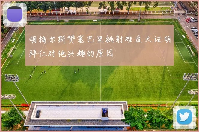 胡梅尔斯赞塞巴里挑射难度大证明拜仁对他兴趣的原因