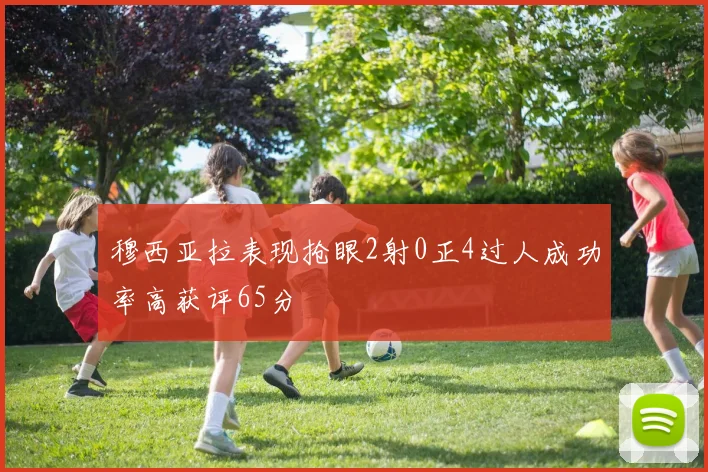 穆西亚拉表现抢眼2射0正4过人成功率高获评65分